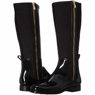 Spring Step Women's Rain Boot, Black, 9