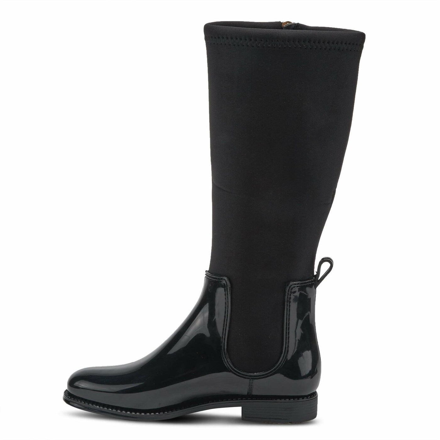 Spring Step womens Rain Boot, Black, 8.5 US