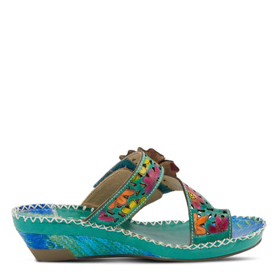 Spring Step L'Artiste Women's Vardi Slide Sandal Mint Green EU 42 / US 10.5-11