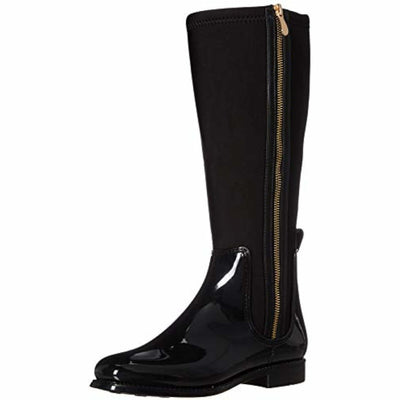 Spring Step Women's Rain Boot, Black, 9