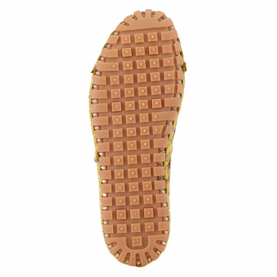 Spring Step Women's Flowerflow Shoes, Yellow, 8.5