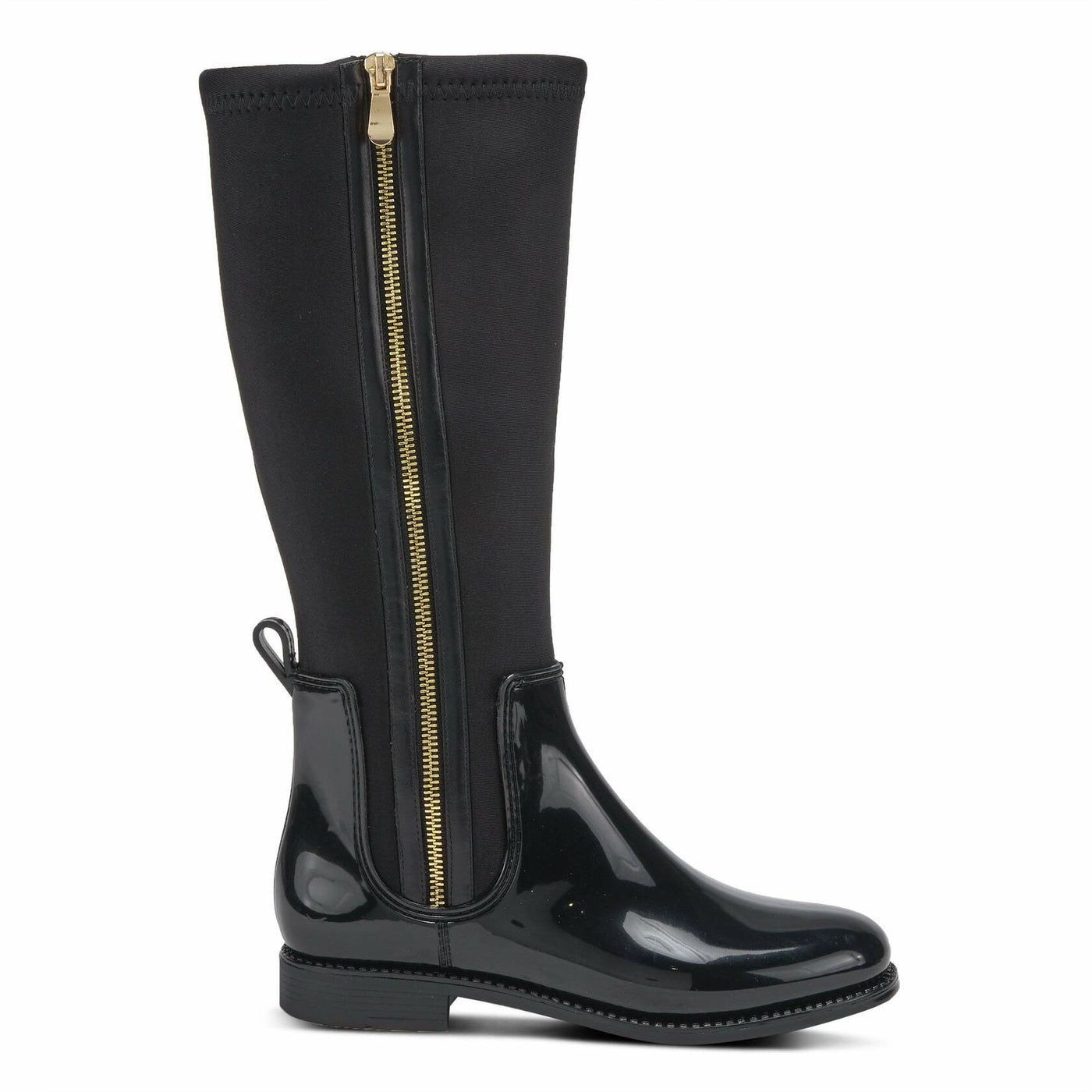 Spring Step Women's Rain Boot, Black, 9.5-10
