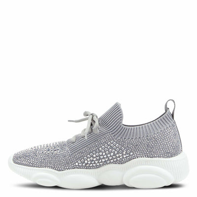 PATRIZIA Women's Cristinalla Pull-On Tall Bootie Grey EU 37 / US 6.5-7