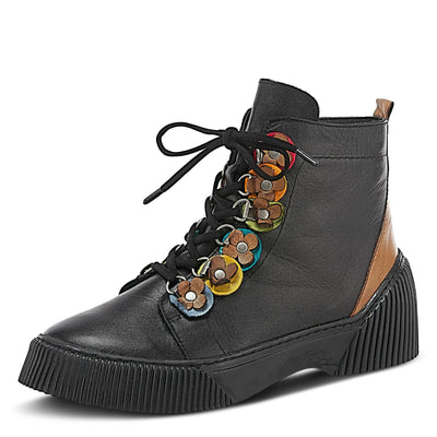 Spring Step Women's Yeba Black Multi EU 40 / US 9