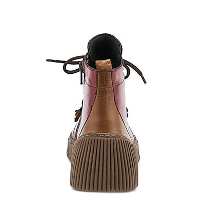 Spring Step Women's Yeba Bordeaux Multi EU 42 / US 10.5-11