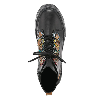 Spring Step Women's Yeba Black Multi EU 37 / US 6.5-7