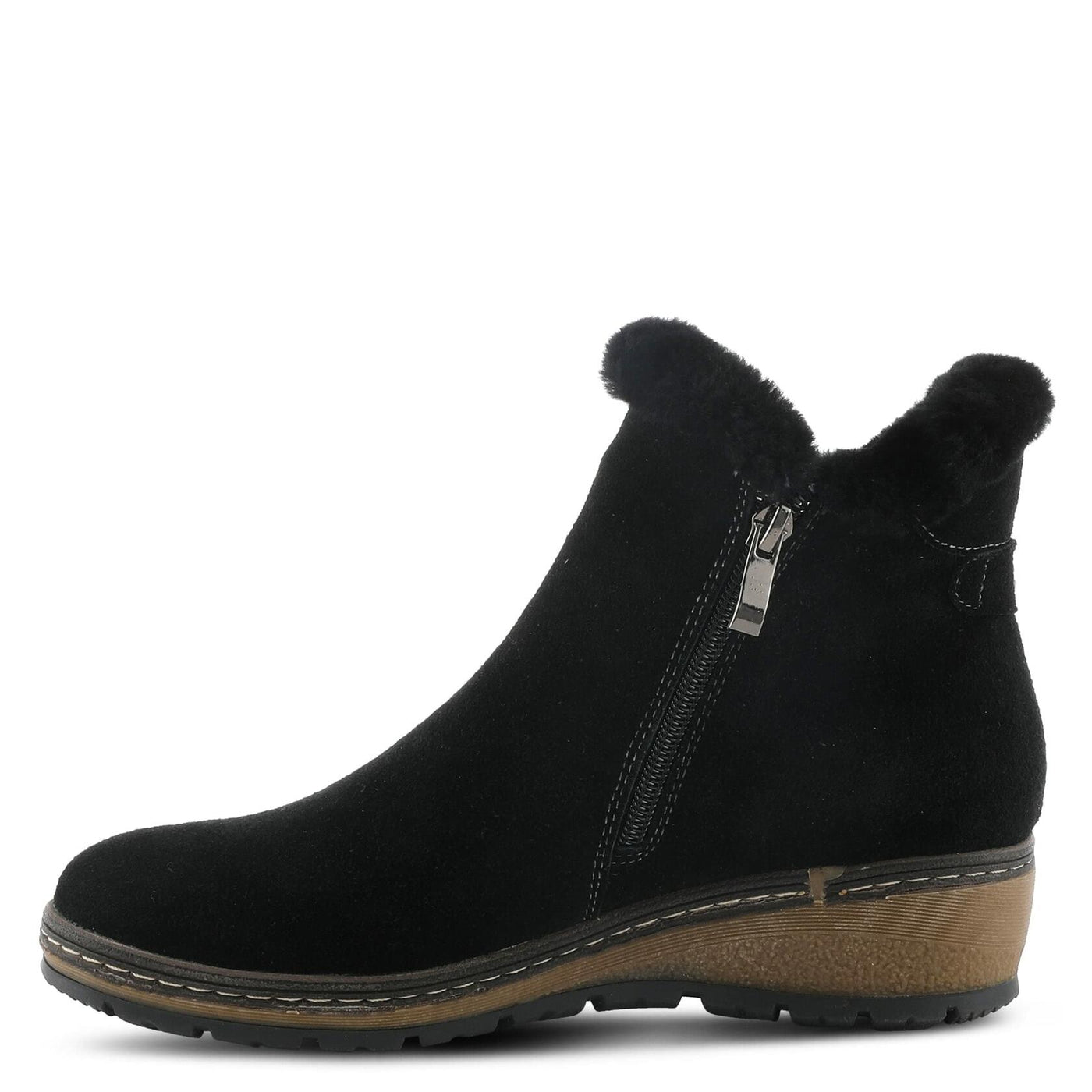 Spring Step Women's Republic Boots Black Suede EU 37 / US 6.5-7