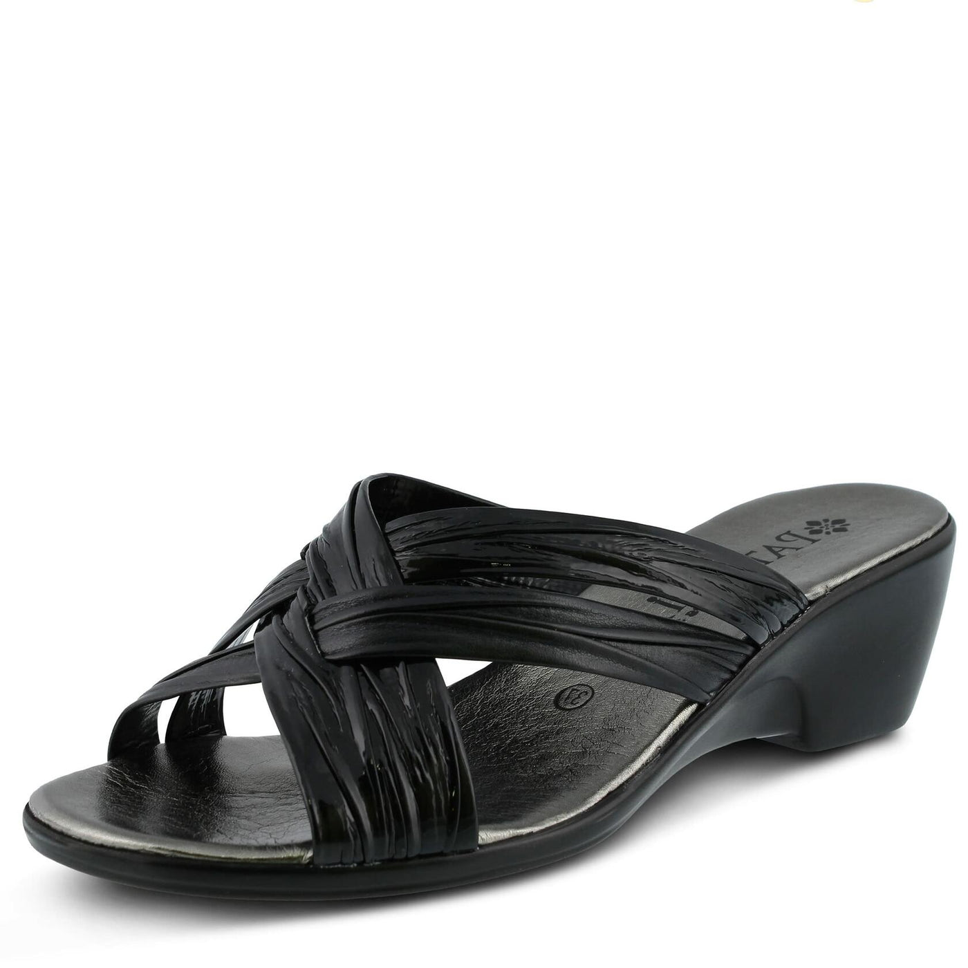 PATRIZIA Women's Apricot Sandals Black EU 41 / US 9.5-10