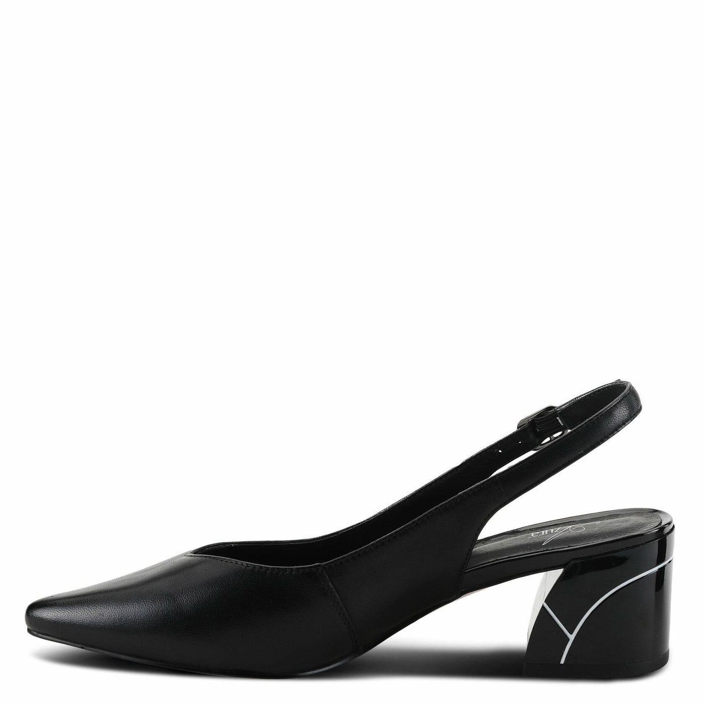 Azura Women's Pretty Slingback Shoe Black EU 40 / US 9