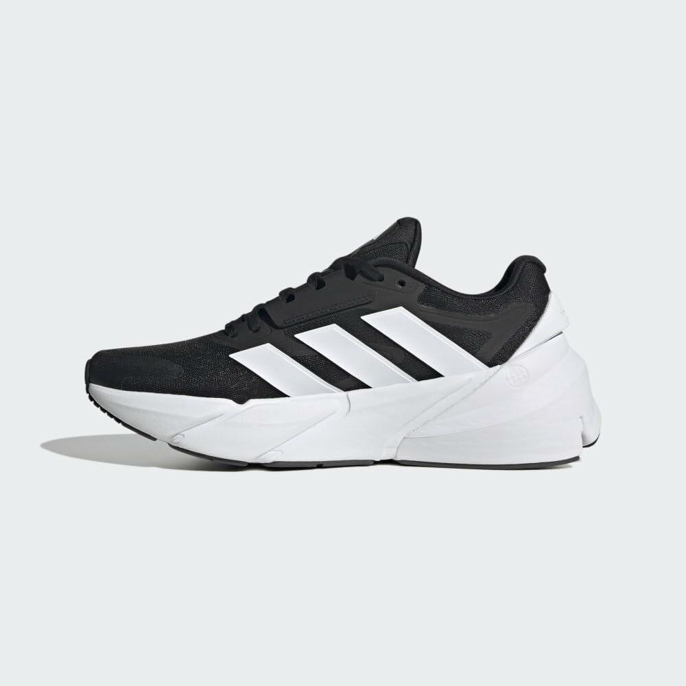 adidas Men's Adistar 2.0 Sneaker, Black/White/Black, 7