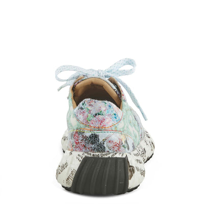 Spring Step L'Artiste Women's Daisymae Fashion Sneaker Blue Multi EU 36 / US 5.5-6