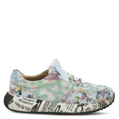Spring Step L'Artiste Women's Daisymae Fashion Sneaker Blue Multi EU 42 / US 10.5-11