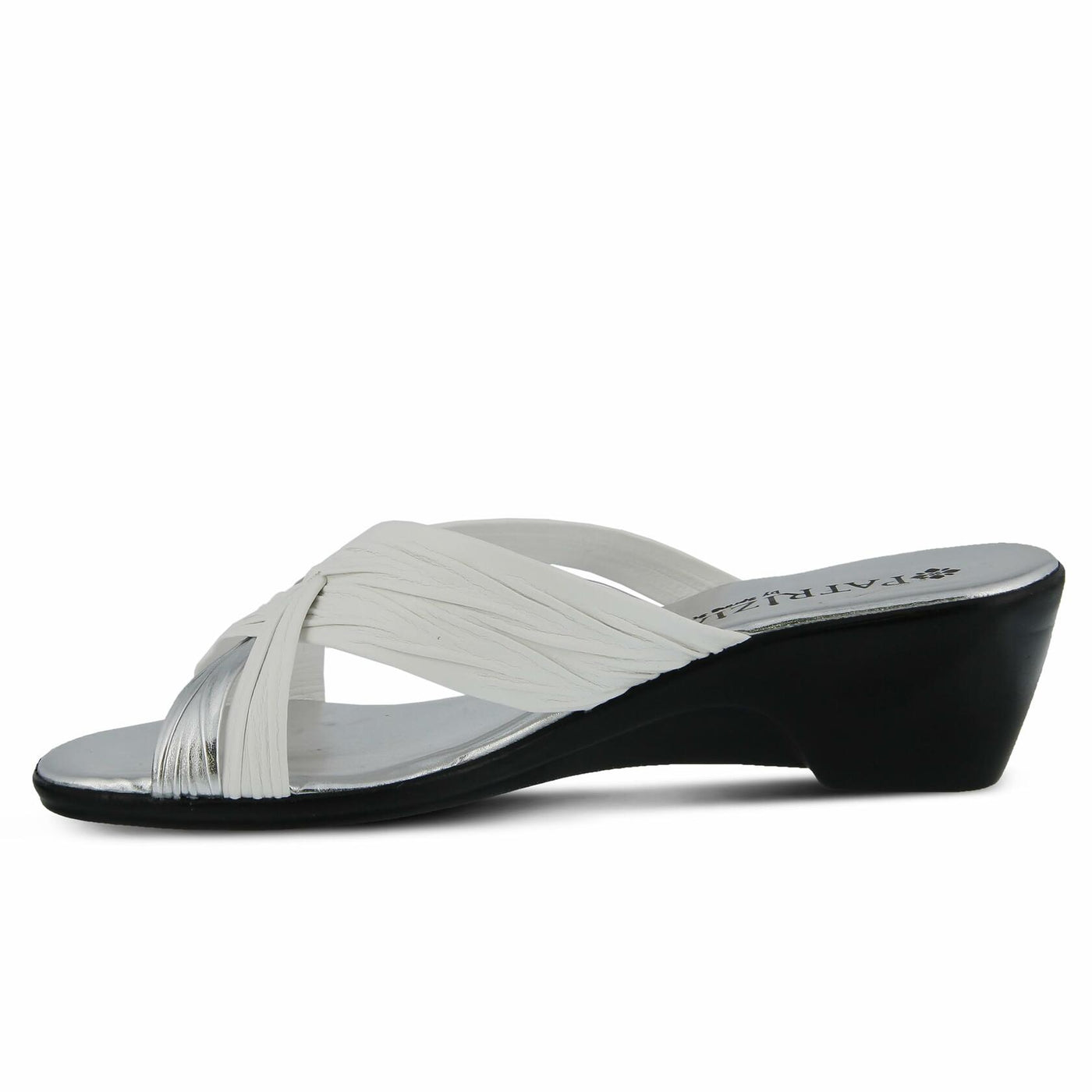PATRIZIA Women's Apricot Slide Wedge Sandal White EU 35/5