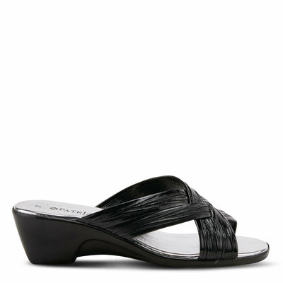 PATRIZIA Women's Apricot Sandals Black EU 39 / US 8.5