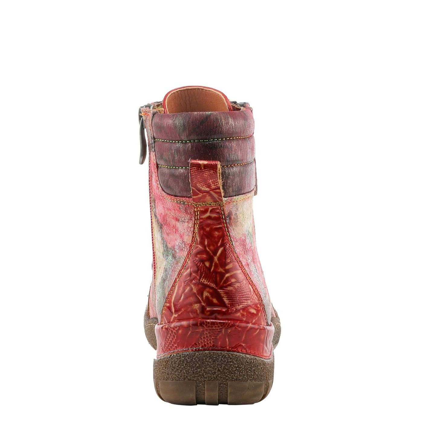Spring Step L'Artiste Women's Jadeite Boots Red Multi EU 41 / US 9.5-10
