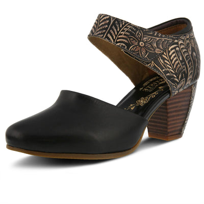 Spring Step L'Artiste Women's Toolie Mary Jane Shoe Black EU 38 / US 7.5-8