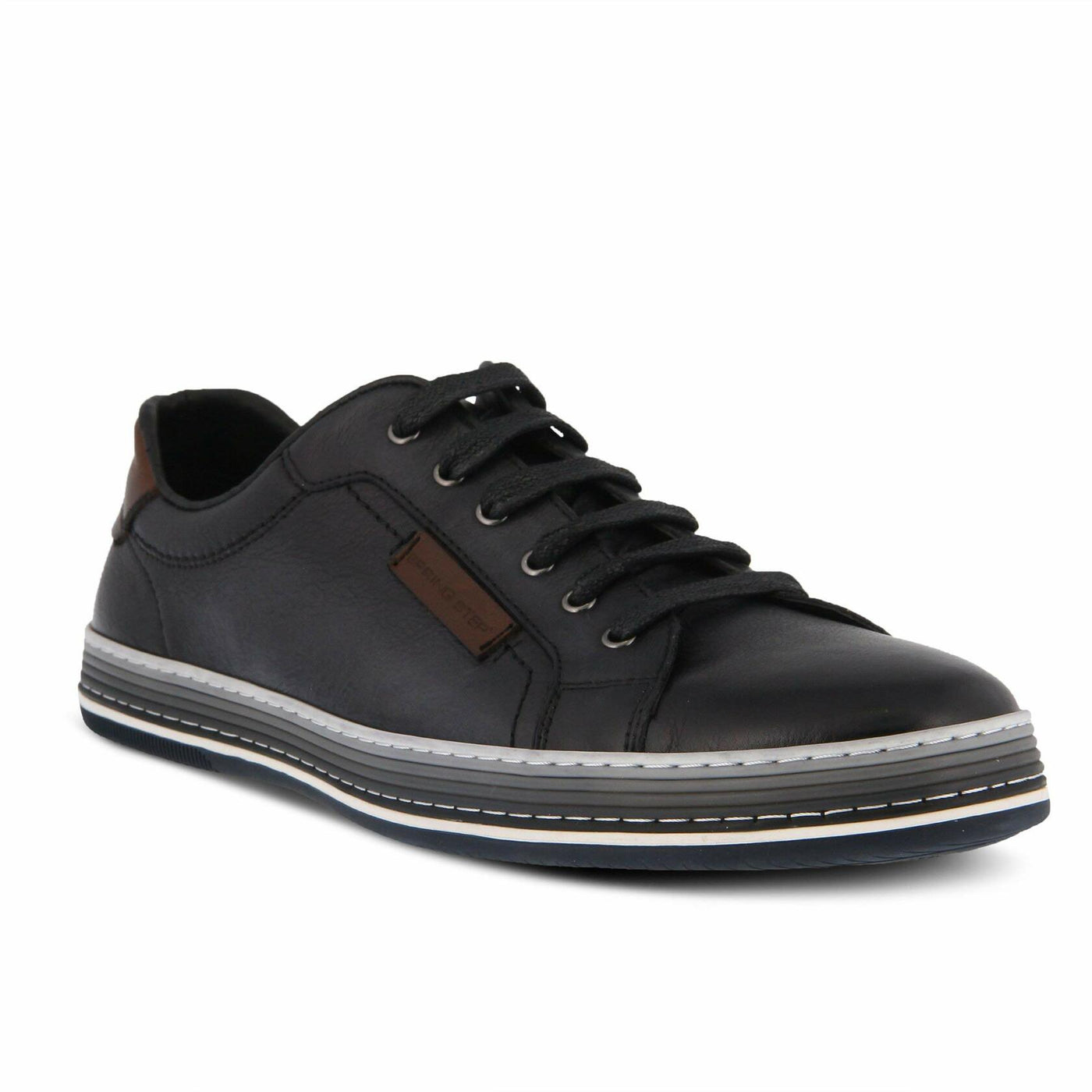Spring Step Men Tommie Black Shoe US 10.5-11