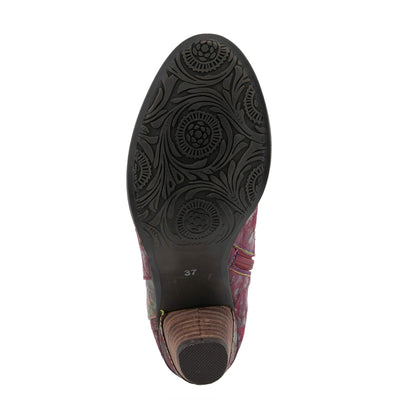 Spring Step L'Artiste Women's Waterlily Boots Bordeaux Multi EU 39 / US 8.5