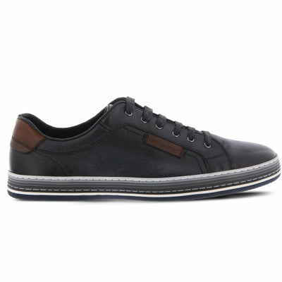 Spring Step Men Tommie Black Shoe US 10.5-11