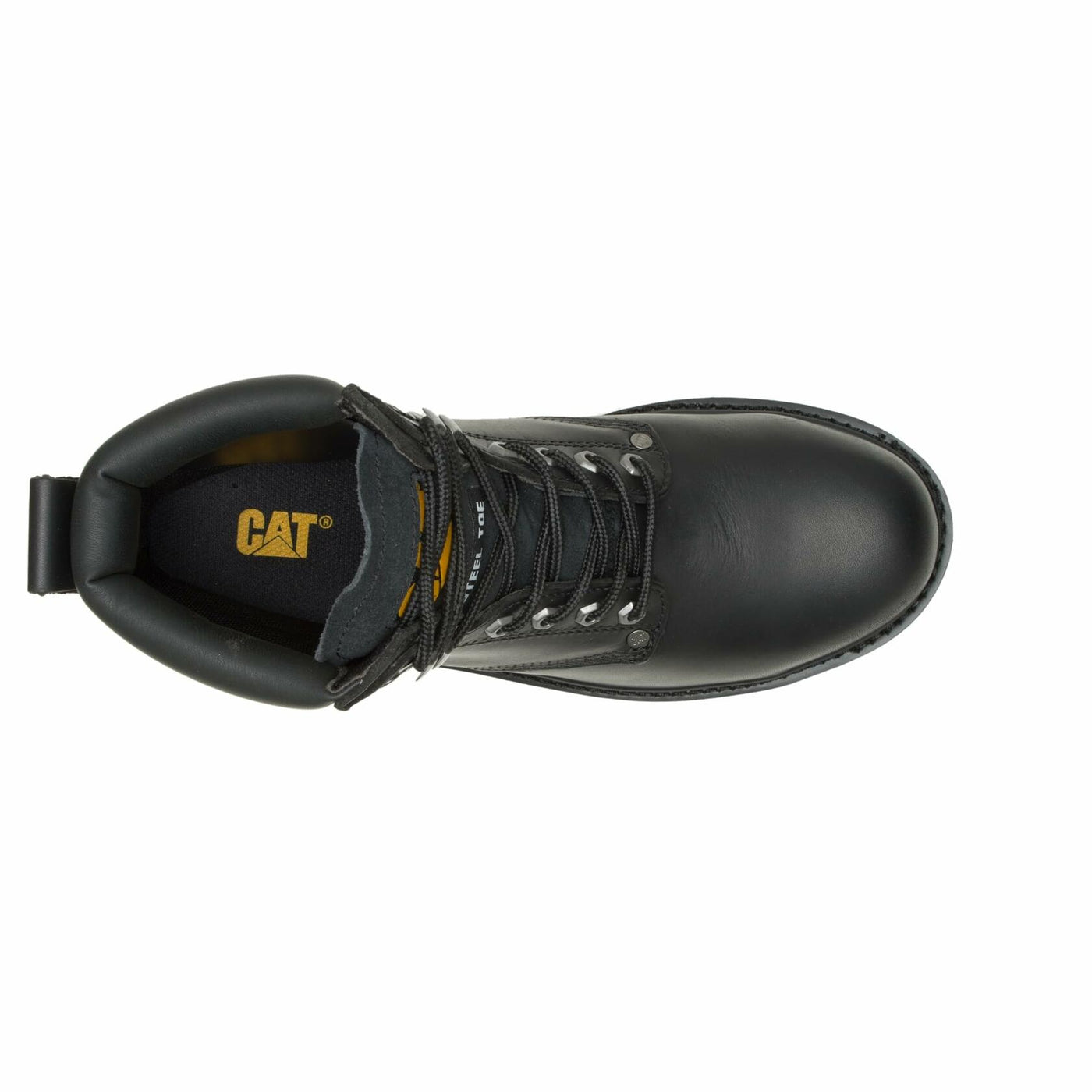 Cat Footwear Men's Second Shift Steel Toe Construction Boot, Black, 10.5 Wide