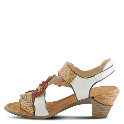 Spring Step L'Artiste Women's Aromas Sandals White Multi EU 39 / US 8.5