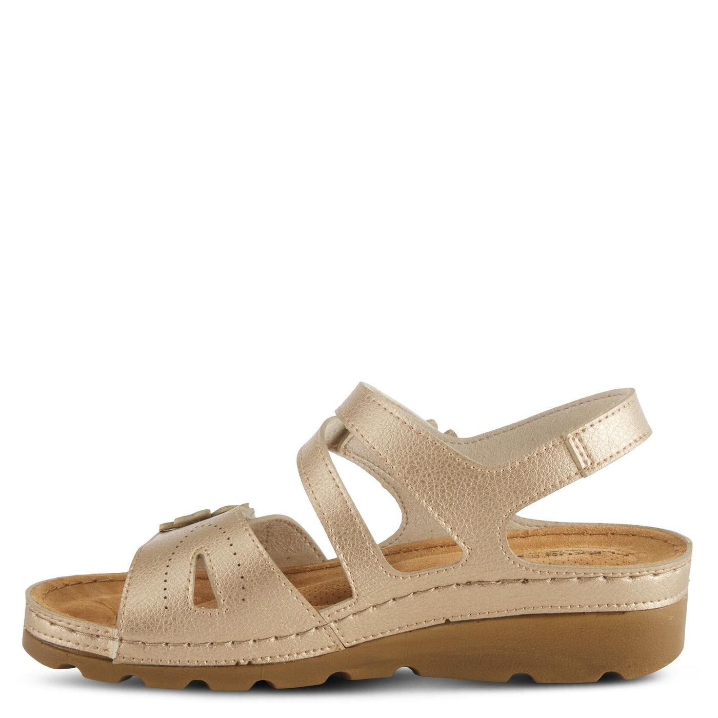 Flexus Women's Poncia Slingback Sandal Gold EU 40 / US 9
