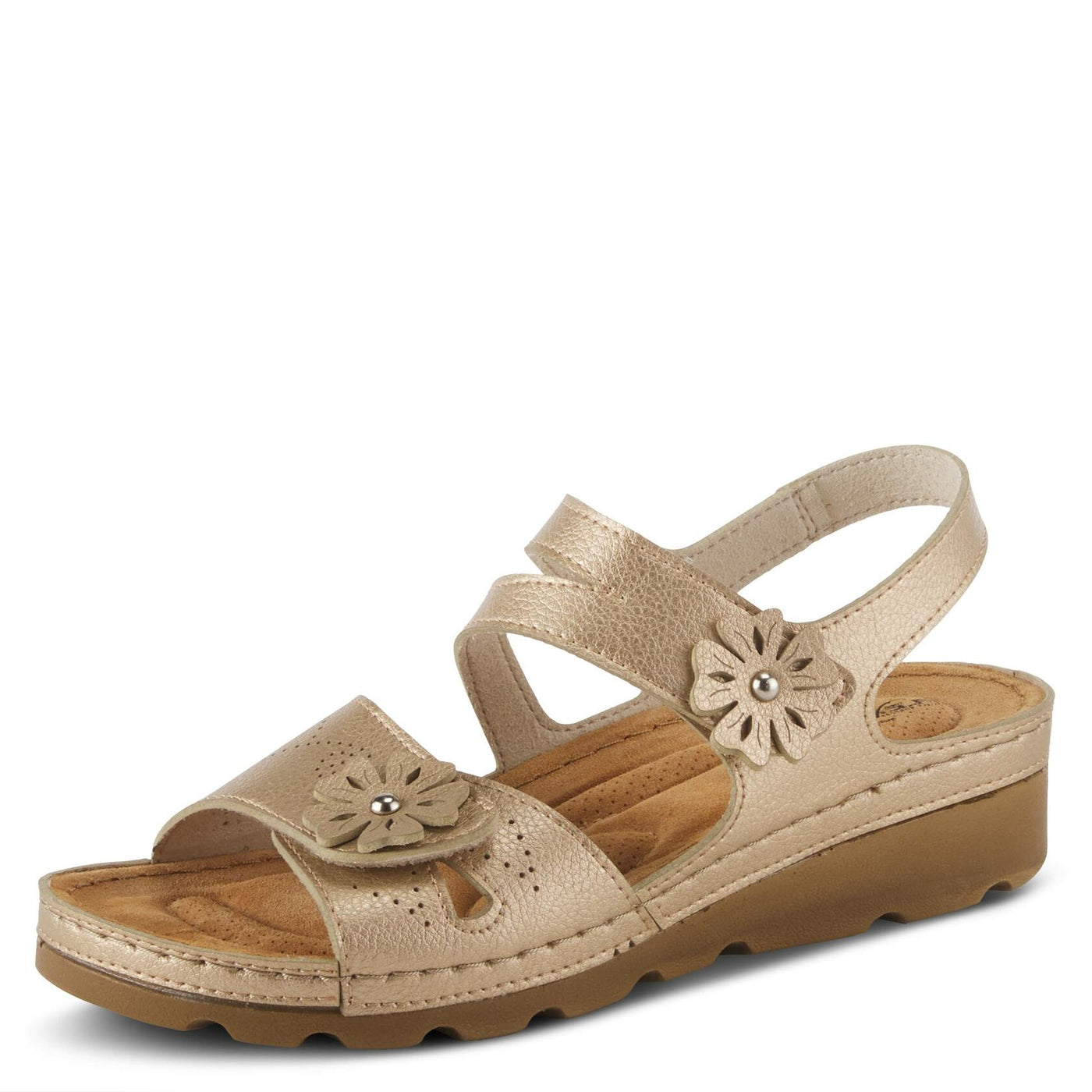 Flexus Women's Poncia Slingback Sandal Gold EU 40 / US 9