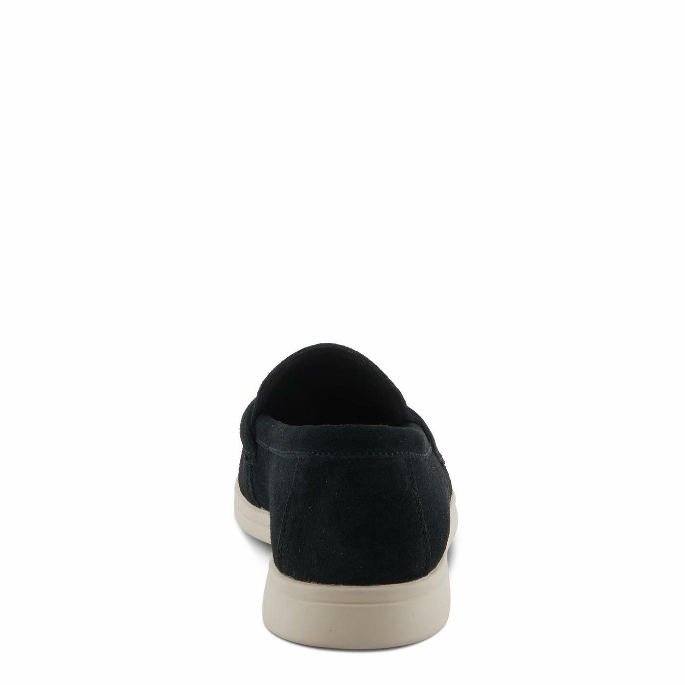 PATRIZIA Women's ISMENE Slip-On Suede Loafers - Almond Toe, Decorative Tassel, Luxurious Comfort Black EU 40 / US 9