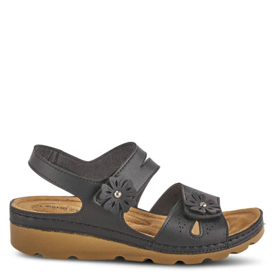 Flexus Women's Poncia Slingback Sandal Black EU 40 / US 9