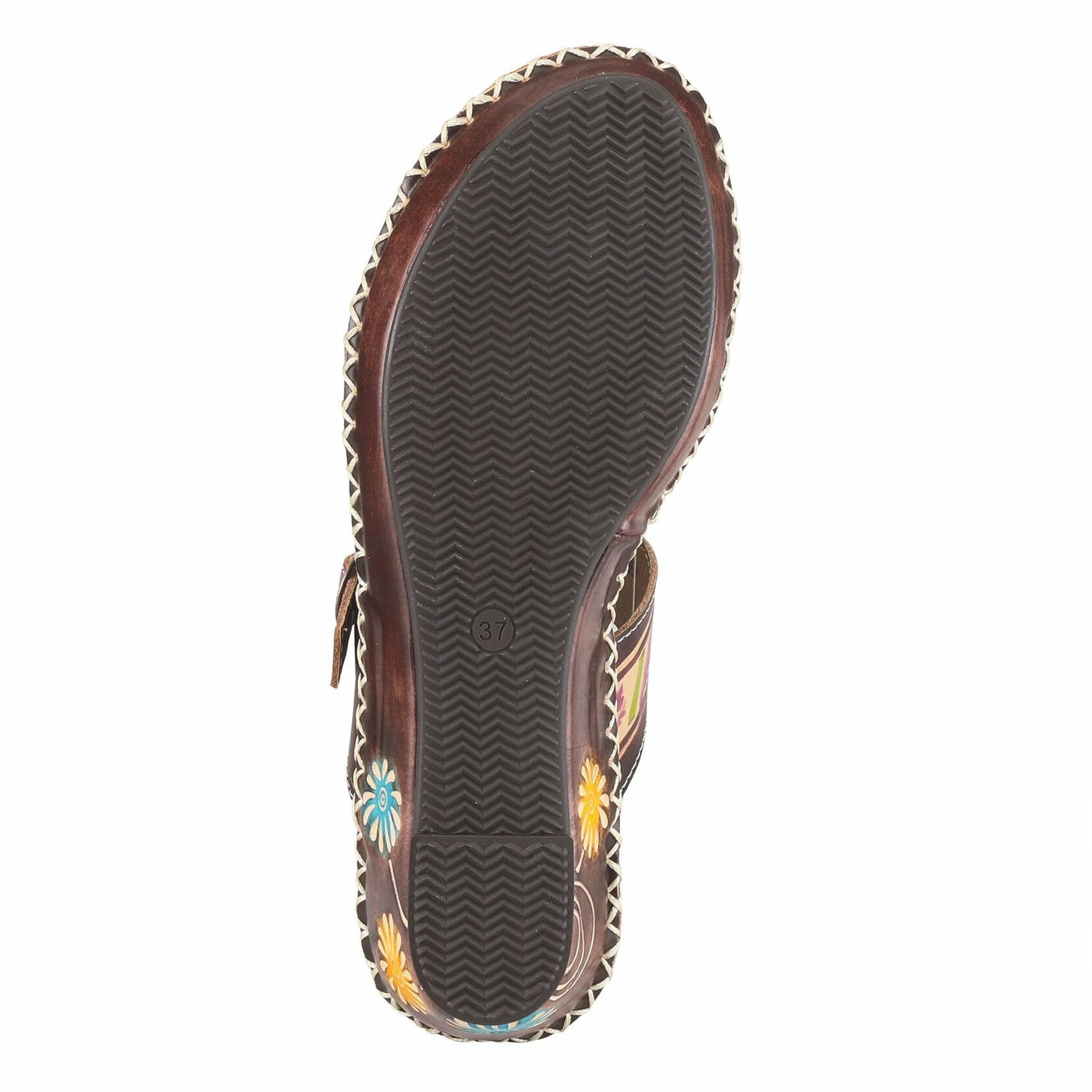 Spring Step L`Artiste Women's Santorini Slide Sandal Brown Nubuck EU 42 / US 10.5-11