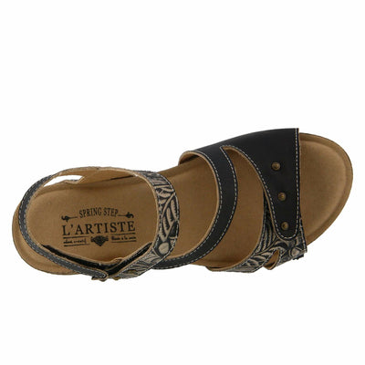 L`Artiste Womens Quilana Light Beige Sandal - 38