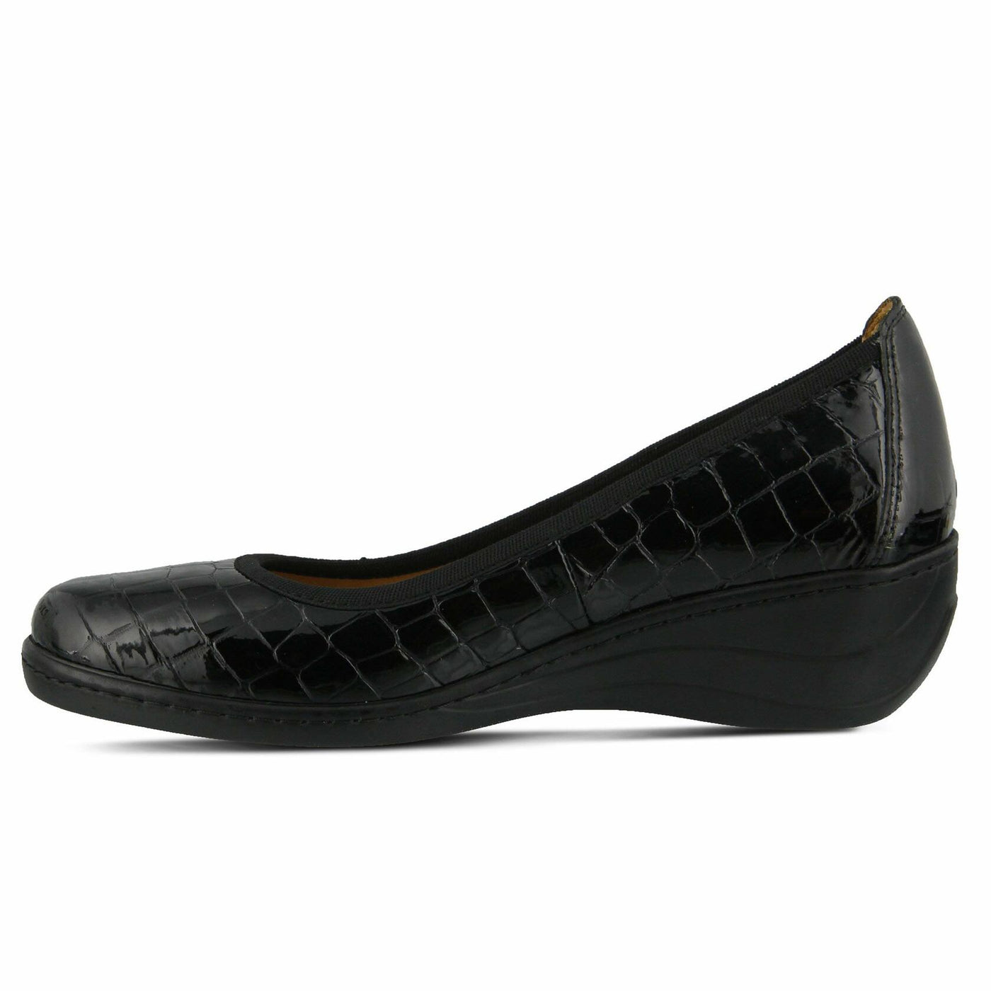 Spring Step Women's KARTII Ballet Flat, Black, US 5 Medium US