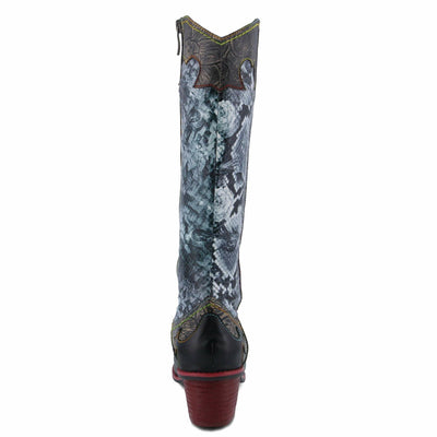 Spring Step L'Artiste Women's Rodeo Boot Black Multi EU 38 / US 7.5-8