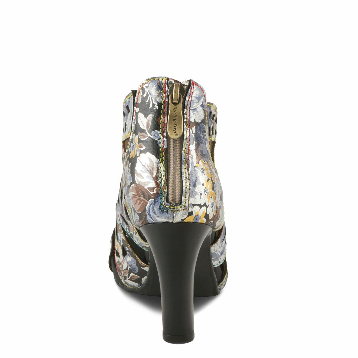 L'Artiste by Spring Step Women's Amora Pump, Black Multi, 10.5-11