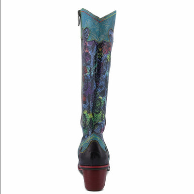 Spring Step Rodeo Women's Boot 36 M EU Turquoise-Multi