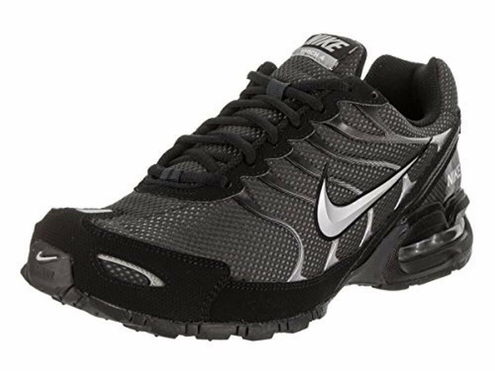 Nike Mens Air Max Torch 4 Running Shoe, Anthracite/Metallic Silver-black, 9 D(M) US