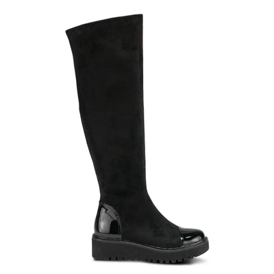 Azura by Spring Step Women's Quappa Riding Boot, Black, 41 EU/9.5-10 M US