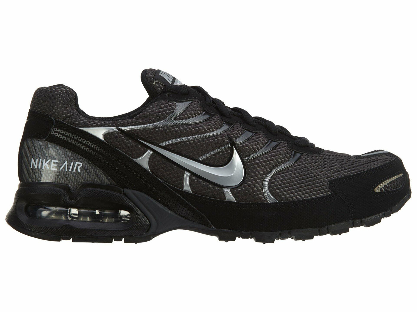 Nike Mens Air Max Torch 4 Running Shoes (14, Anthracite/Metallic Silver/Black)