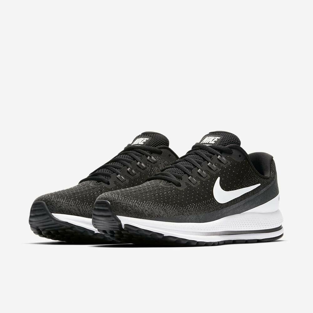 NIKE Men's Air Zoom Vomero 13 Running Shoe Black/White-Anthracite 11