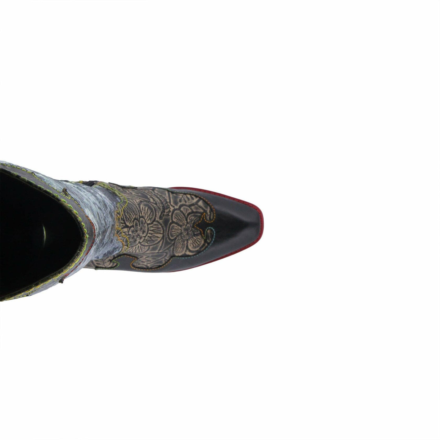 Spring Step L'Artiste Women's Rodeo Boot Black Multi EU 37 / US 6.5-7