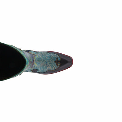 Spring Step L'Artiste Women's Rodeo Boot Turquoise Multi EU 41 / US 9.5-10