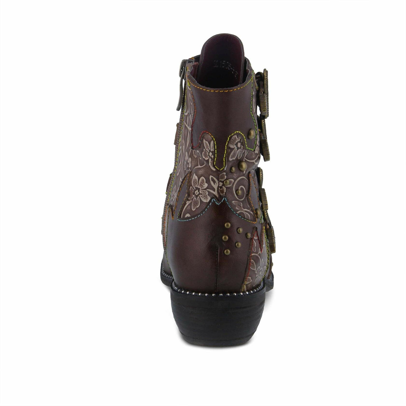 Spring Step L'Artiste Rodeha Booties for women - Women's Ankle Boots with Zipper Closure - Ladies Boots with Western Style Pointed Toe Silhouette - Brown EU 40 / US 9