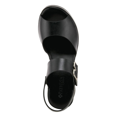 Patrizia Women's Emila Heeled Sandal, Black, 8.5