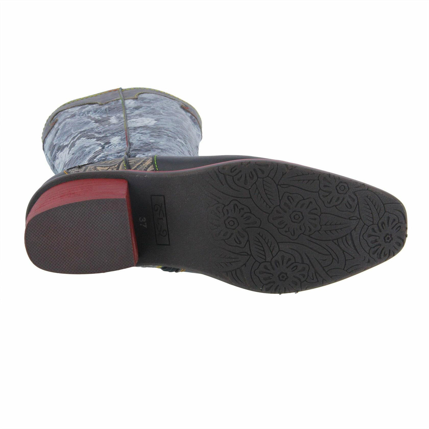 Spring Step L'Artiste Women's Rodeo Boot Black Multi EU 42 / US 10.5-11