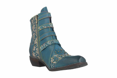 L'Artiste Women's RODEHA Booties Teal EU 38/7.5-8