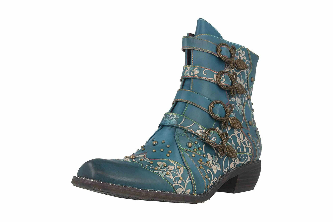 L'Artiste Women's RODEHA Booties Teal EU 38/7.5-8