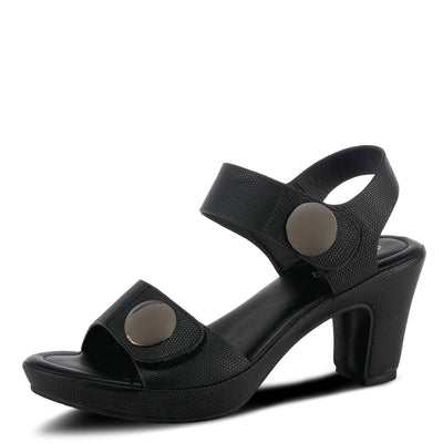 PATRIZIA Women's Dade Sandals Black EU 40 / US 9