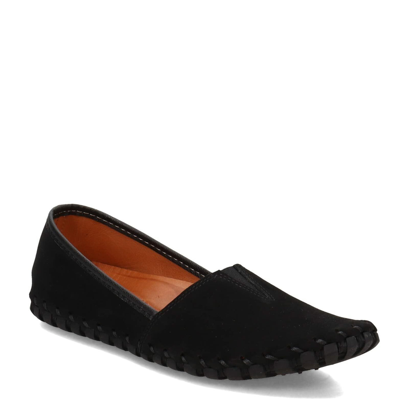 Spring Step Kathaleta-Croco Shoes for Women - Ladies Leather Booties with Rubber Outsole - Comfortable Slip-On Flat Shoes for Womens