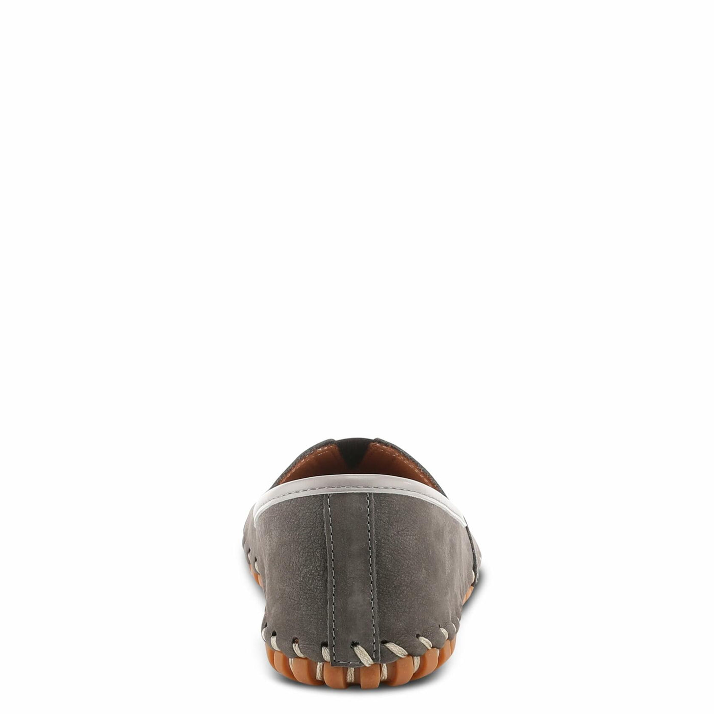 Spring Step Kathaleta Shoes for Women - Ladies Slip-On Shoes with Rubber Outsole - Comfortable Leather Shoes for Womens - Grey EU 42 / US 10.5-11