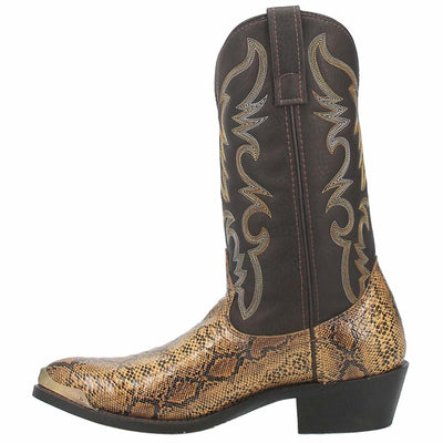 Laredo mens Monty western boots, Brown, 10.5 US